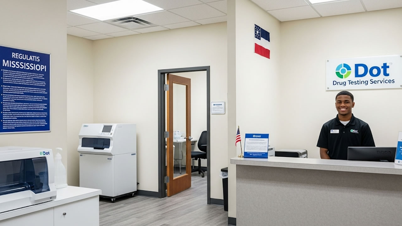 Dot drug testing Service in Mississippi.