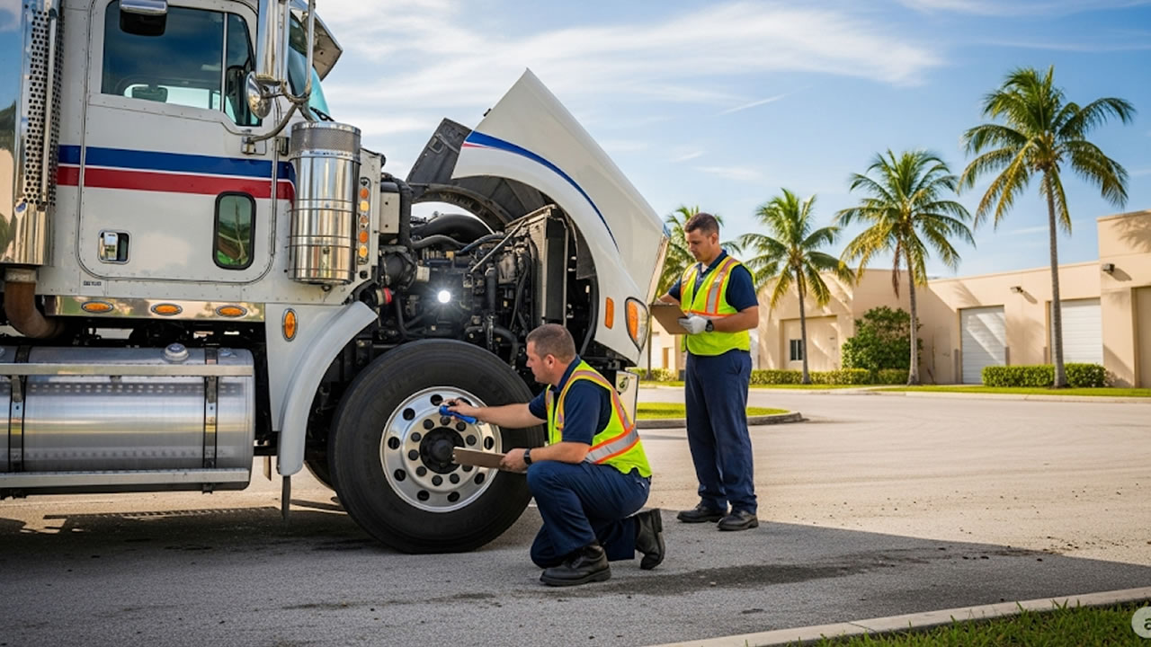 Truck-Inspection-in-Miami-Fort-Lauderdale-Florida