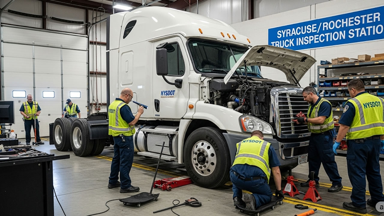 Truck Inspection in Syracuse/Rochester, New York