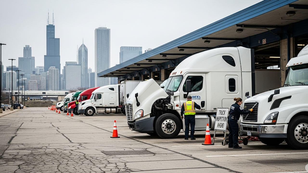 Truck-Inspection-in-the-Chicago-Metro-Area-Illinois