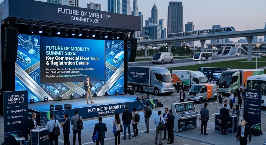 Future of Mobility Summit 2026: Key Commercial Fleet Tech & Registration Details